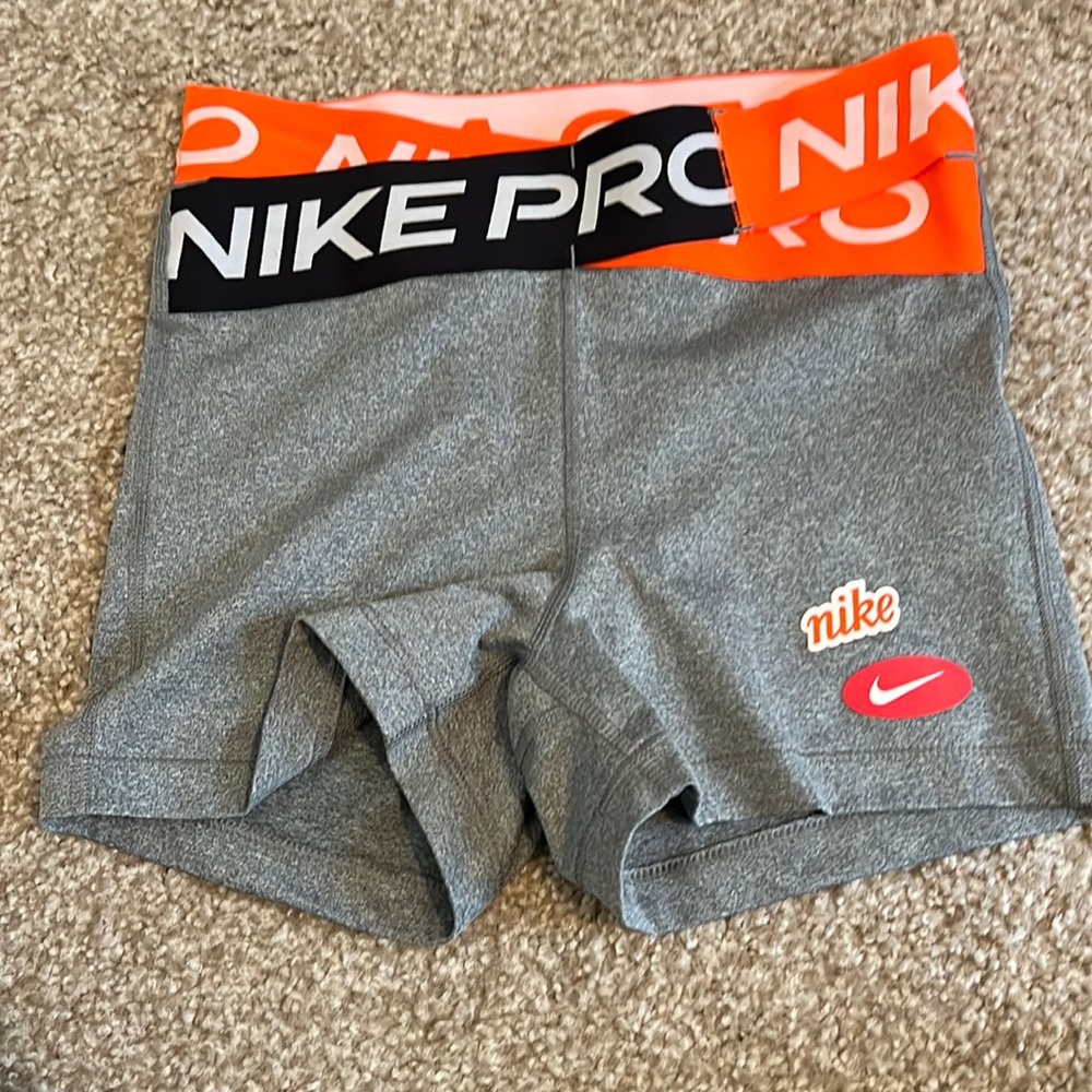 Nike pro spandex shorts